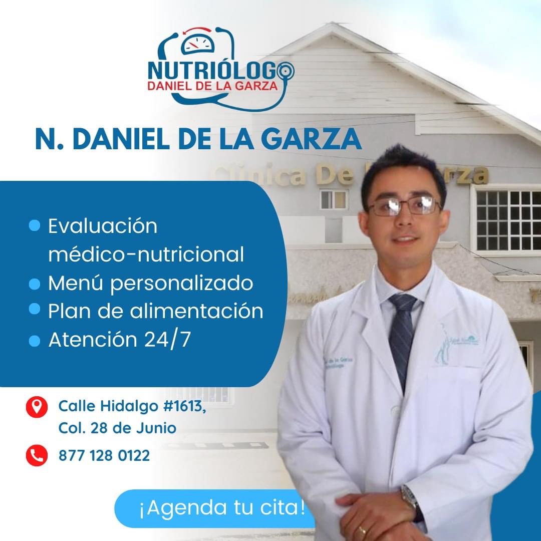 Nutriólogo Daniel De La Garza