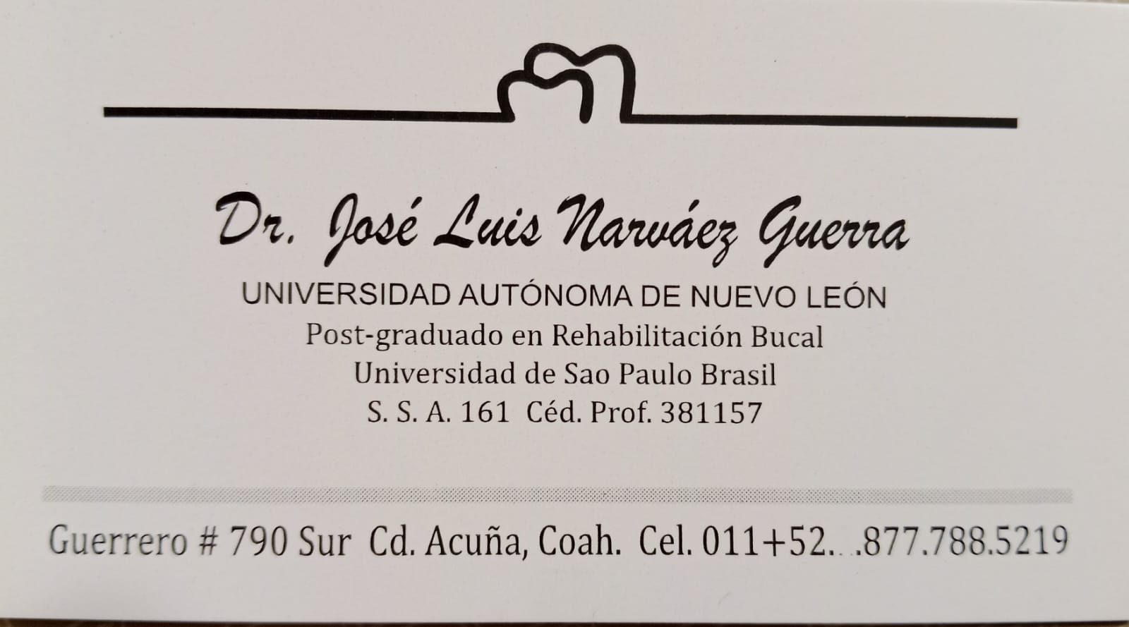 Dr. José Luis Narvaez Guerra