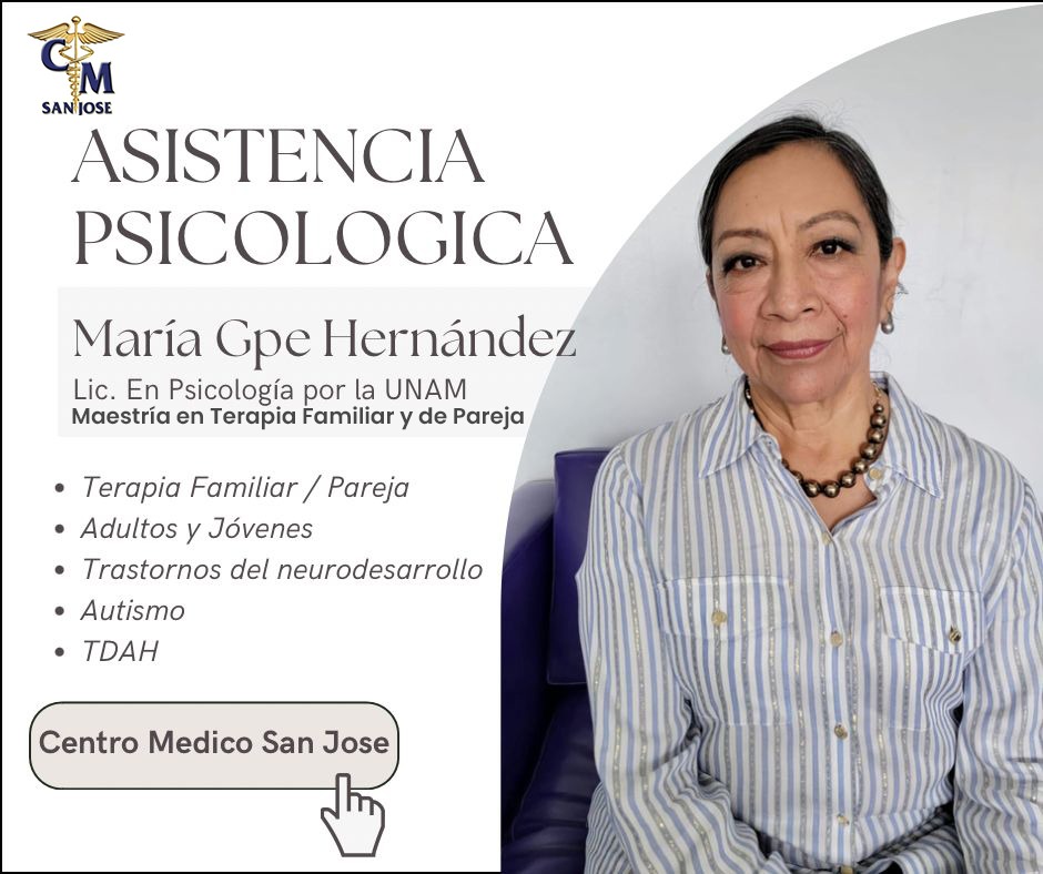 Psicóloga María Guadalupe Hernández Manrique